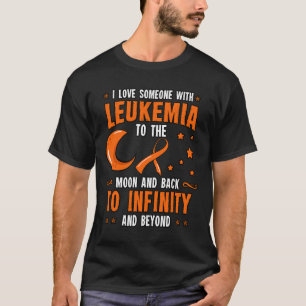 Leukaemia Awareness Blood Cancer Bone Marrow Gift T-Shirt