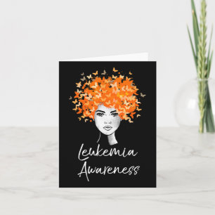 Leukaemia Awareness Butterflies Gift  Card