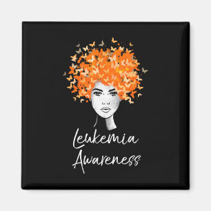 Leukaemia Awareness Butterflies Gift Magnet