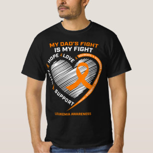 Leukaemia Awareness Dad Men Women Gifts Leukaemia T-Shirt