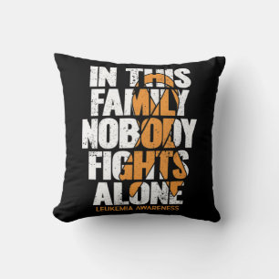 Leukaemia Awareness  Family Support Leukaemia Awar Cushion