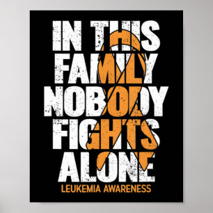 Leukaemia Awareness Family Support Leukaemia Awar Poster