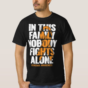 Leukaemia Awareness Family Support Leukaemia Awar T-Shirt
