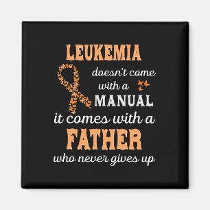 Leukaemia awareness Father Support Leukaemia Warri Magnet