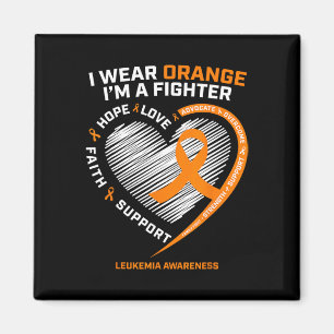 Leukaemia Awareness Fighter Men Women Mum Dad Gift Magnet
