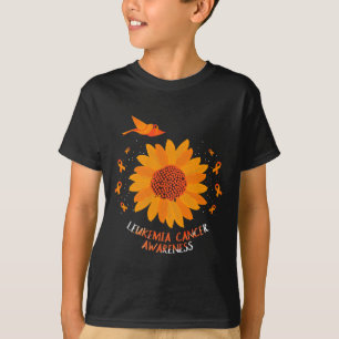 Leukaemia Awareness Flowers Gift Leukaemia T-Shirt