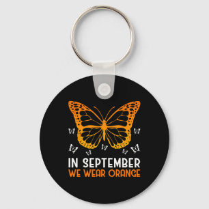 Leukaemia Awareness In September We Wear Orange Bu Key Ring