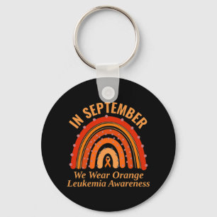 Leukaemia Awareness In September We Wear Orange Ra Key Ring