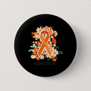 Leukaemia Awareness Products Blood Cancer Leukaemi 6 Cm Round Badge