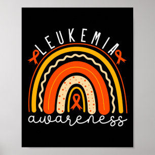 Leukaemia Awareness Rainbow Leukaemia Support Oran Poster