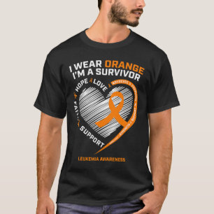 Leukaemia Awareness Survivor Gifts Men Women Kids  T-Shirt