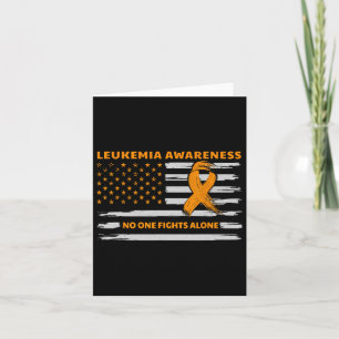 Leukaemia Awareness We Fight Cancer Together Cure Card