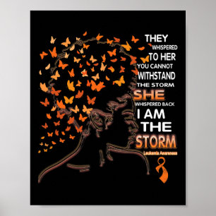 Leukaemia Black Women Awareness Poster