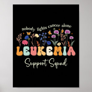 Leukaemia Blood Cancer Awareness Funny Leukaemia S Poster