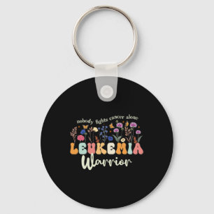 Leukaemia Blood Cancer Awareness Leukaemia Warrior Key Ring