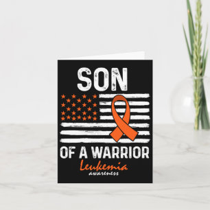 Leukaemia Blood Cancer Survivor Support Son Of A Card