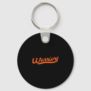 Leukaemia cancer awareness warrior orange ribbon key ring