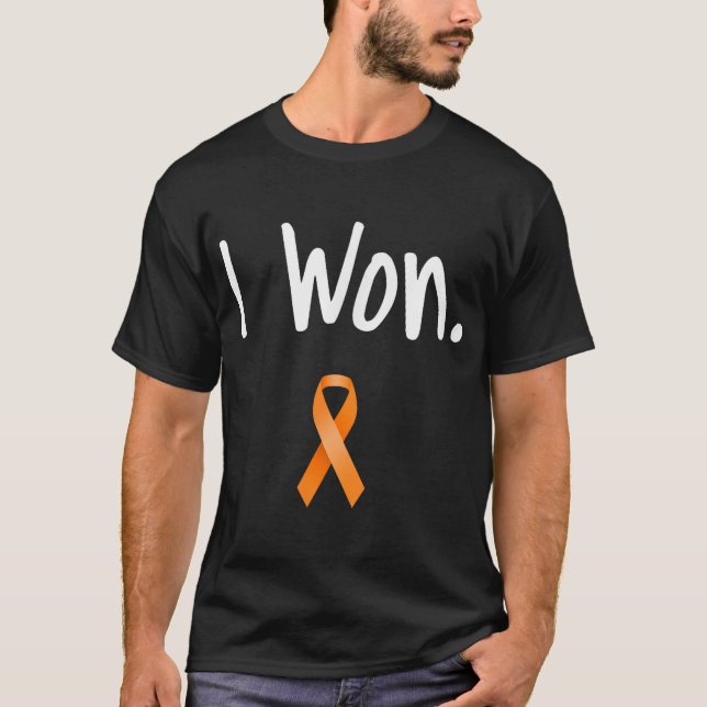 Leukaemia Cancer Survivor I Won Leukaemia Cancer  T-Shirt (Front)