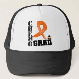 Leukaemia Chemo Grad Trucker Hat