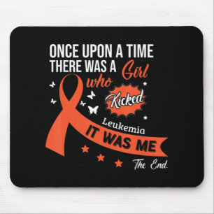 Leukaemia Fight Cancer Ribbon 1 Mouse Mat