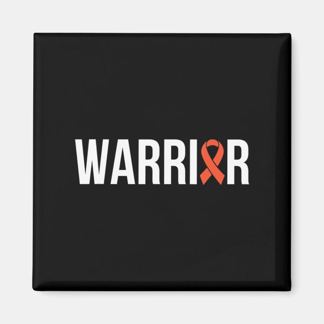 Leukaemia Fight Cancer Ribbon 9 Magnet (Front)