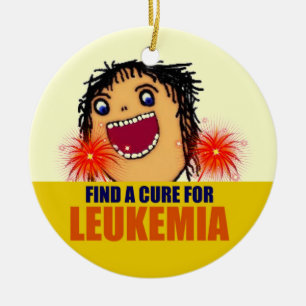 Leukaemia Guardian Angel Ceramic Tree Decoration