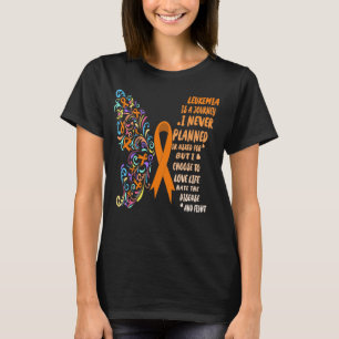 leukaemia journey live life fight T-Shirt