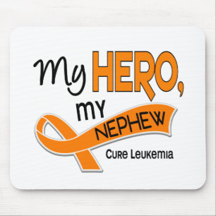 Leukaemia MY HERO MY NEPHEW 42 Mouse Mat