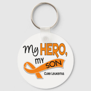 Leukaemia MY HERO MY SON 42 Key Ring