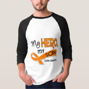 Leukaemia MY HERO MY SON 42 T-Shirt