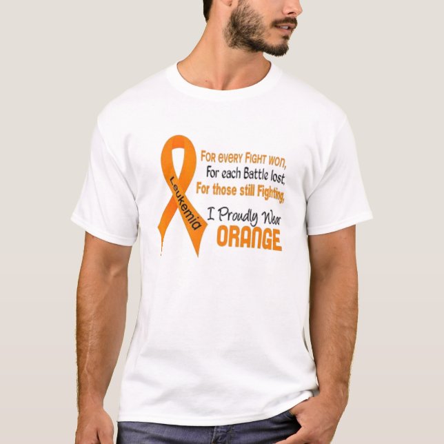 Leukaemia Ribbon Shirt (Front)