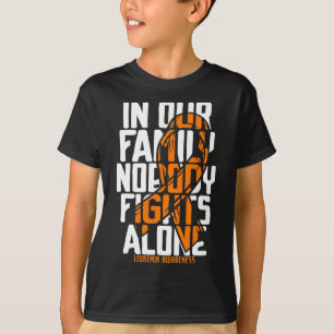 Leukaemia Support Blood Cancer Tee Family Leukaemi