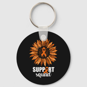 Leukaemia Support Squad Shirt Key Ring