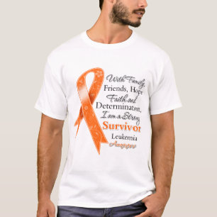 Leukaemia Support Strong Survivor T-Shirt