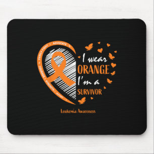 Leukaemia Survivor Gifts Women Men Kids Mum Sister Mouse Mat