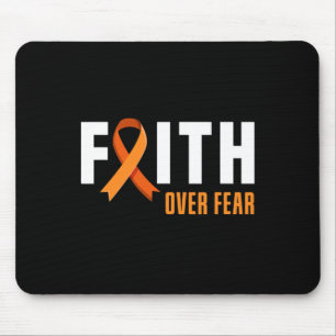 Leukaemia Warrior Faith Fear God Leukaemia Cancer  Mouse Mat