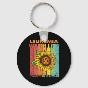 Leukaemia Warrior It's Not For The Weak Key Ring