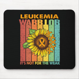 Leukaemia Warrior It's Not For The Weak Mouse Mat