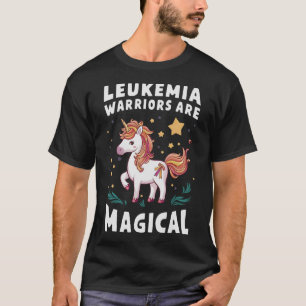 Leukaemia Warrior Magical Unicorn Orange Ribbon Gi T-Shirt