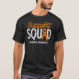 Leukaemia Warrior Support Squad Survivor Awareness T-Shirt