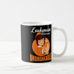 Leukaemia Warrior Unbreakable Blood Cancer Awarene Coffee Mug