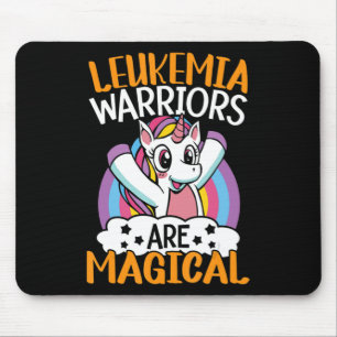 Leukaemia Warriors Are Magical Unicorn Leukaemia A Mouse Mat