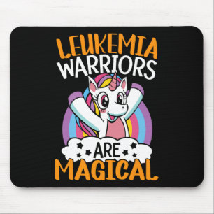 Leukaemia Warriors Are Magical Unicorn Leukaemia A Mouse Mat