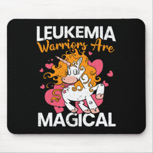 Leukaemia Warriors Are Magical Unicorn Leukaemia A Mouse Mat