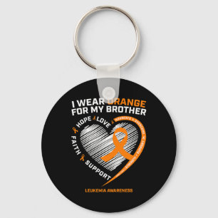 Leukemia Awareness  Brother Kids Leukemia Awarenes Key Ring