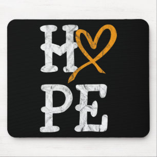 Leukemia Awareness Month Hope Vintage Blood Cancer Mouse Mat