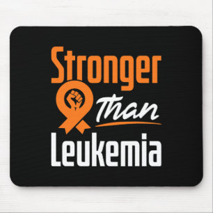 Leukemia Blood Cancer Awareness Warrior Fighter St Mouse Mat