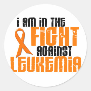 LEUKEMIA In The Fight 1 Classic Round Sticker