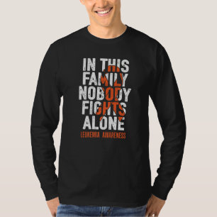 Leukemia Support Squad Fighter Warrior Leukemia Aw T-Shirt