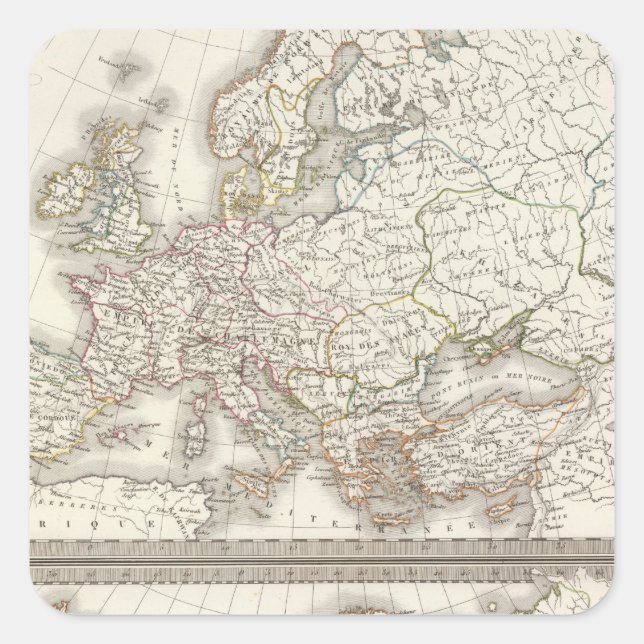 L'Europe 800, 1500 Square Sticker (Front)